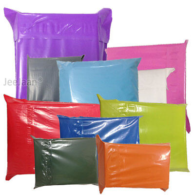 Strong Mailing Postage Bags Post Mail Coloured Postal Bags Parcel Bags Self Seal • 1.99£