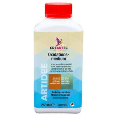 ARTIDEE (62,36€/L) Oxidationsmedium ockerbraun / Grünspaneffekt, 250 ml