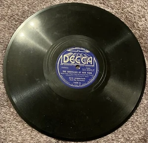 Dick Robertson - The Sidewalks Of New York - 78rpm Decca Records (1436) EX 1937 - Picture 1 of 4