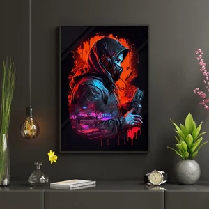 Gaming Prints, Boys Bedroom Decor, Gamer Poster, Games Room Wall Art, Teen Gifts - Picture 1 of 9