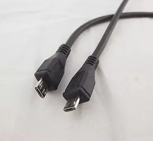 10x Micro USB 5 Pin B Male To Micro 5 Pin Male Data Adapter Converter Cable Cord - Picture 1 of 8