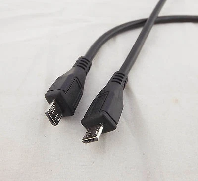10x Micro USB 5 Pin B Male To Micro 5 Pin Male Data Adapter Converter Cable Cord - Image 1 of 4