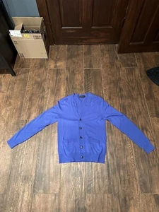 RALPH LAUREN BLACK LABEL MEN'S CASHMERE CARDIGAN SIZE M SAMPLE - Picture 1 of 17