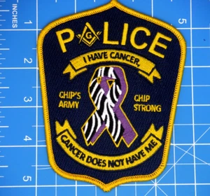 Police cancer support patch-Chips Army-GP - Picture 1 of 2