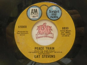 Cat Stevens – Peace Train / Moon Shadow, 45 RPM G+ (TG) - Picture 1 of 2