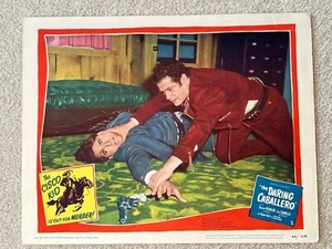 Vintage ORIGINAL 1949 The Cisco Kid in “THE DARING CABALLERO” Movie LOBBY CARD - Picture 1 of 1