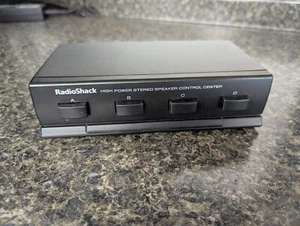 Radio Shack 40-244 4 Way High Power Stereo Speaker Control Center Switch - Picture 1 of 3
