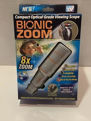 Viewing Scope - Bionic Zoom - Compact Optical Grade, 8x Zoom Bird Watching - Image 1 of 4