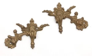 Pair of Antique French Bronze Appliques - Picture 1 of 4