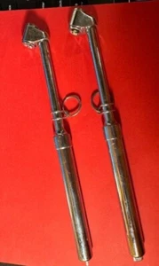 2x Black Jack Dual Head Heavy Duty Tire Pressure Gauge w/ Stainless Slide 150 - Picture 1 of 5