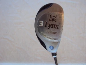 Lynx #3 Hybrid Titanium Matrix R Flex Graphite RH Pre-owned - Picture 1 of 5