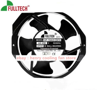 FULLTECH UF-15A23 BTH axial fan 230VAC 172*150*38mm 37/31W Cabinet cooling fan - Image 1 of 4