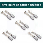 5 Pairs Of Carbon Brushes For Tm-2 Bench Grinder Replacement Part Accessory