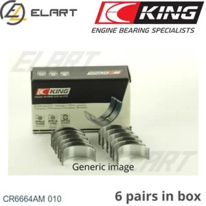 BIG END BEARINGS +010inch FOR BUICK L27/L67/LN3 3.8L 6cyl REGAL OLDSMOBILE 3.8L - Picture 1 of 7