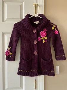 Maggie and Zoe sweater GIRLS -  size medium (5-6) NEW WITH TAGS - Picture 1 of 5