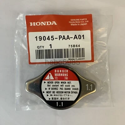 Tapa de radiador de refrigeración OEM 19045-PAA-A01 para Honda Accord Civic Acura CL Foto 1 de 4