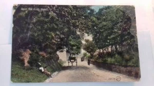 Antique postcard, Bexhill on Sea 1908 Higham Hill Bedford Square Walthamstow - Picture 1 of 6