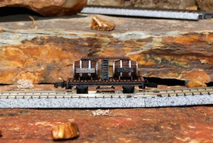 Spur N Fass Shota Weinwagen unmarkiert Wagen lackiert! - Bild 1 von 3