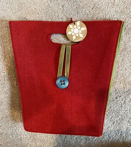 Neu mit Etikett Weihnachten Starbucks Wish Filz gestanzt Geschenk Kaffeetasche Beuteltasche KOSTENLOSER VERSAND - Bild 1 von 6