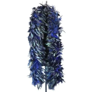 Blue Rooster Boa 72" 6 FT for Masquerade Costume Bachelorette Parties -1 Piece - Picture 1 of 2