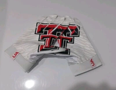 Guantes de fútbol americano Texas Tech Red Raiders Under Armour para hombre GRANDES FOCO Foto 1 de 3