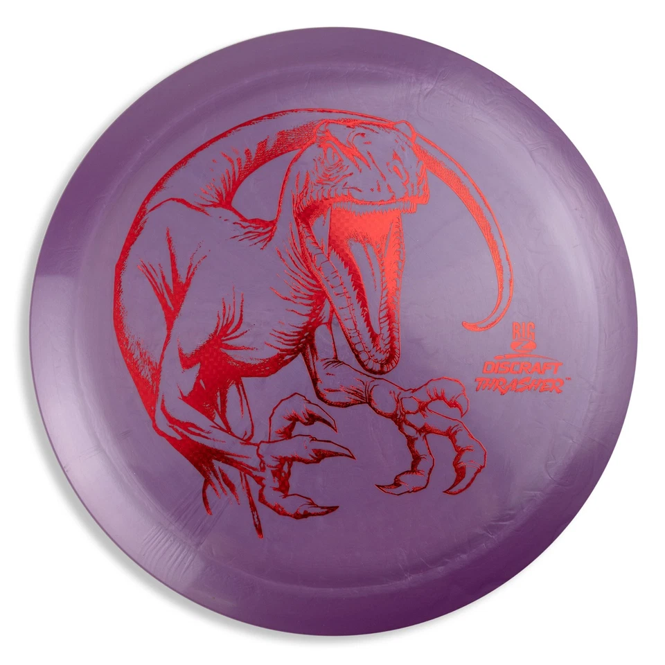 Discraft Big Z Thrasher Distance Driver, Purple With Red Foil - Image 1 of 1
