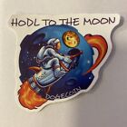 Dogecoin Sticker Aufkleber Crypto Neu ca 50mm gro To The Moon And Beyond #37
