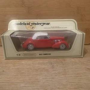 Matchbox Models Of Yesteryear 1937 Cord 812 Closed Coupé Boxed Car Toy - Picture 1 of 4