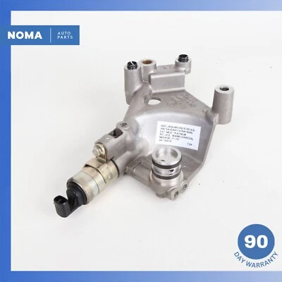 Jaguar X100 XK8 2001 pasajero derecho árbol de levas solenoide de distribución con soporte OEM Foto 1 de 4