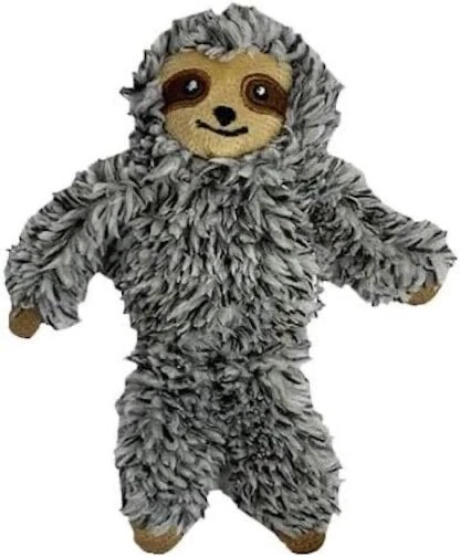 Mulitpet 5 Inch Catnip Sloth Cat Toy Magical Hairy -- Colors Vary NEW - Image 1 of 1