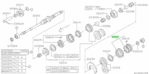 Conjunto de funda y buje n.º 2 para: Subaru Impreza GC8 GF8 WRX STI 98-00 - Imagen 1 de 1