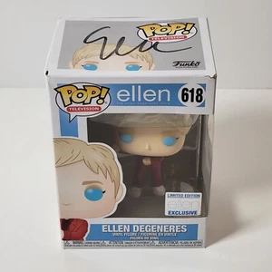 Ellen Degeneres Signed Funko #618 Limited Edition Box Showing Wear - Bild 1 von 12
