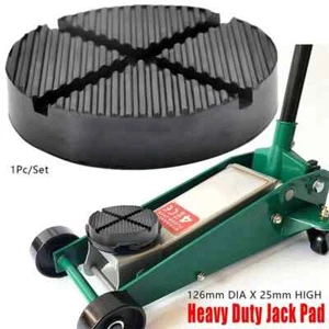 Universal Rubber Jack Pad Support Pinch Weld Slotted Floor Frame Rail Adapter - Picture 1 of 16