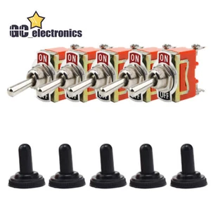 5/10x Toggle SWITCH ON/OFF Heavy Duty 15A/30A 125V SPDT 2 Car Waterproof A3GK - Picture 1 of 15