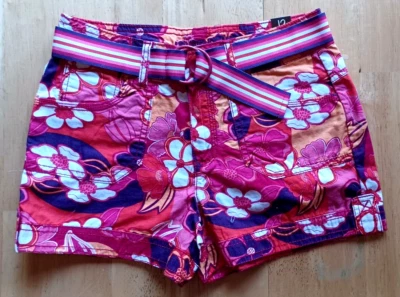 Pantalones Cortos Limited Too Girls Parche Floral a Cuadros Multicolor Talla 12 1/2 Nuevos con Etiquetas Foto 1 de 4