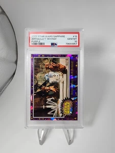 2022 Topps Star Wars Chrome Sapphire #15 Artoo left behind! Purple /10 PSA 10 - Picture 1 of 2