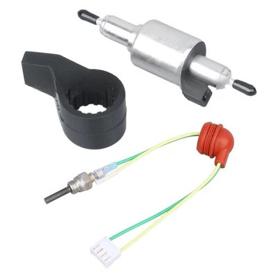 12V 5KW Parking Heater Kit with Oil Pump and Ignition Connector for Vehicle Use - Image 1 of 4
