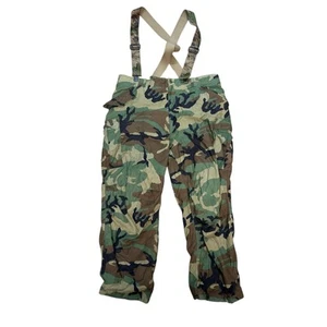 Realtree Camo Cargo Hunting Pants XL Regular Suspenders Pockets Outdoor Gear - Picture 1 of 6