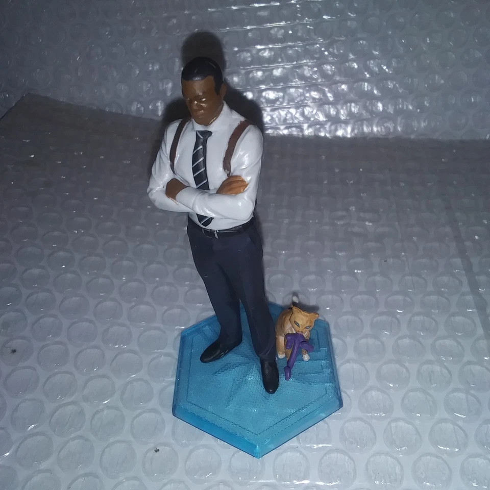 Captain Marvel Nick Fury -con- Flerken Goose PVC Cake Topper Foto 1 de 1