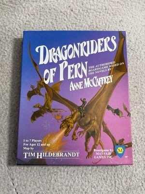 Dragonriders of Pern: Mayfair Juego de Mesa Juego De Colección Nuevo Antiguo Stock Sin Perforar Foto 1 de 4