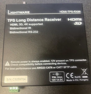 Lightware HDMI-TPS-RX86 TPS Long Distance Receiver - HDMI, 3D, 4K - Picture 1 of 4