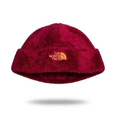 Gorro polar difuso The North Face unisex L/XL sombrero de invierno profundo rosa borgoña Foto 1 de 4