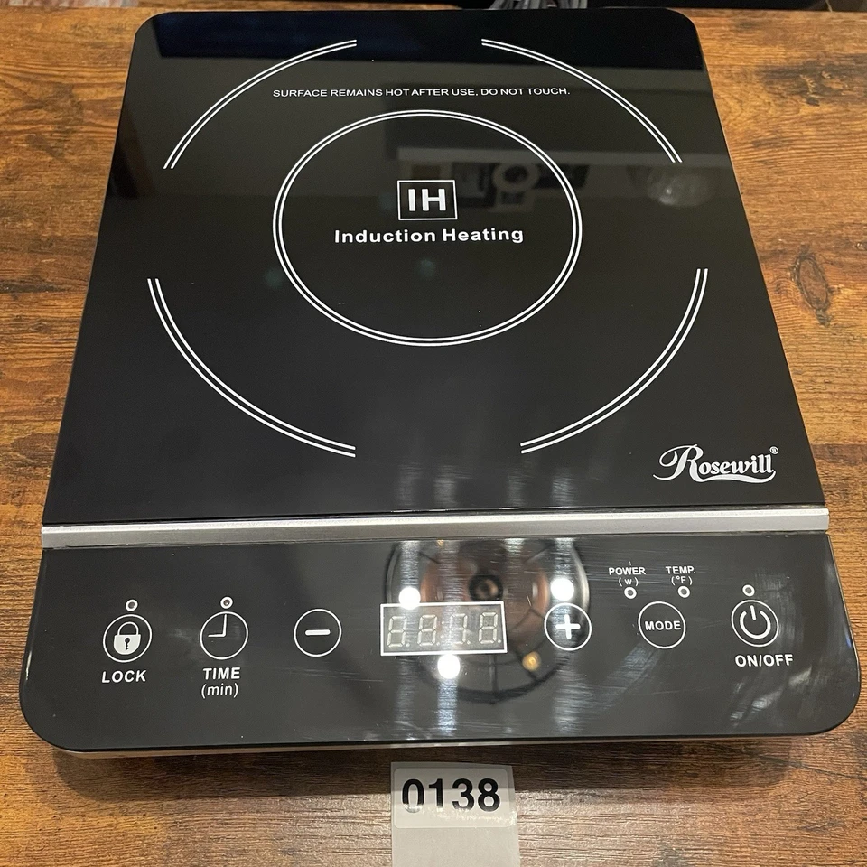 ✅Rosewill RHAI-13001 1800 Вт индукционная плита электрическая варочная панель, портативная #️⃣0138 - Изображение 1 из 4