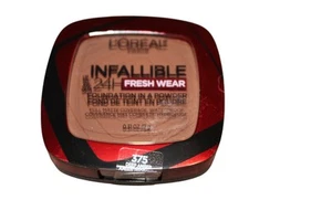 Loreal Infallible 24H Fresh Wear Foundation In Powder 375 Deep Amber - Bild 1 von 3