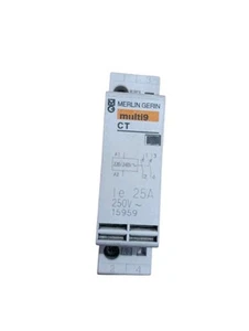 Contatore Modulare Merlin Gerin 25A/250V Multi9 15959 CT Bobina 230V - Imagen 1 de 6