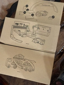 Porsche Holzspielzeug Sets - DREI SETS - Bild 1 von 14