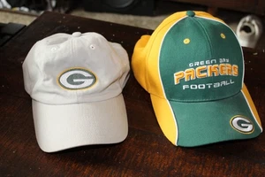 Green Bay Packers Hüte, khaki weich verstellbar grün & gelb verstellbar - Bild 1 von 10