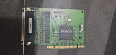 Used Moxa MOXA CP-168U multiport serial card 8 PCI RS232 - Image 1 of 2