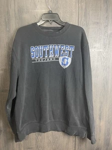 Vintage Green Bay Southwest Trojans Sweatshirt Adult XL Black - Picture 1 of 7