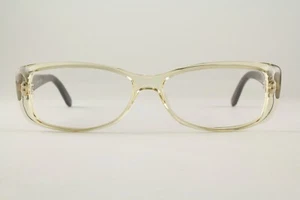 Seltene authentische Gucci GG 3568 WL1 53mm Kristall Gold Schwarz Brille Brillengestell Italien - Bild 1 von 5